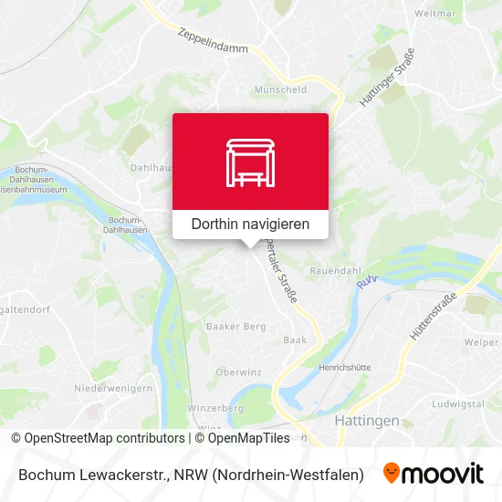 Bochum Lewackerstr. Karte