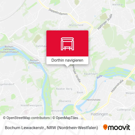 Bochum Lewackerstr. Karte