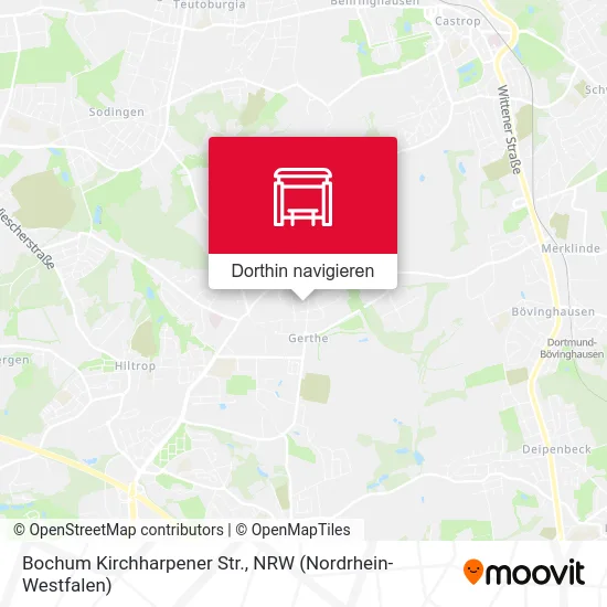 Bochum Kirchharpener Str. Karte