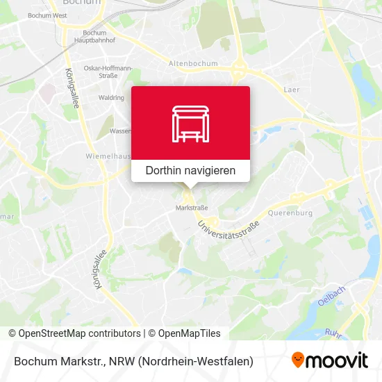 Bochum Markstr. Karte