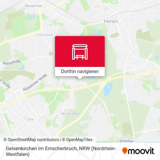 Gelsenkirchen Im Emscherbruch Karte