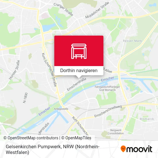 Gelsenkirchen Pumpwerk Karte