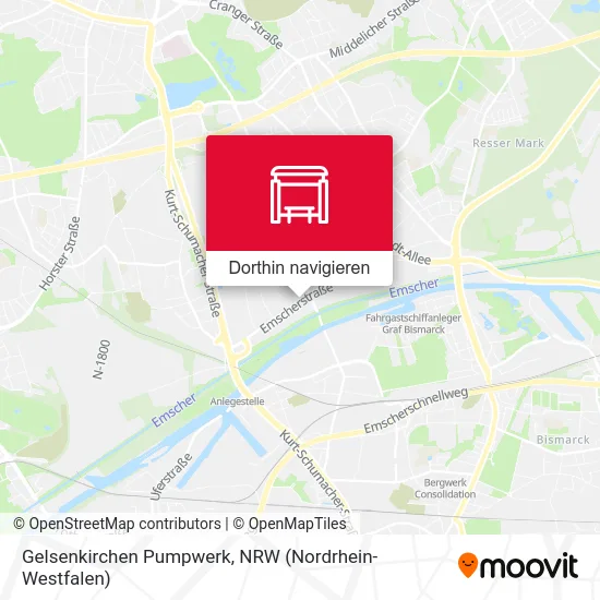 Gelsenkirchen Pumpwerk Karte