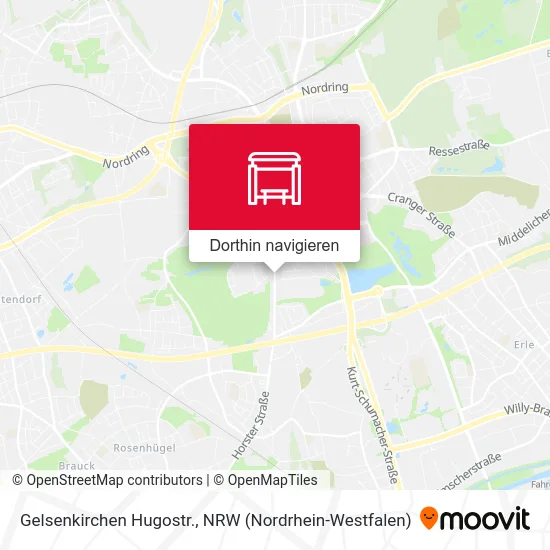 Gelsenkirchen Hugostr. Karte