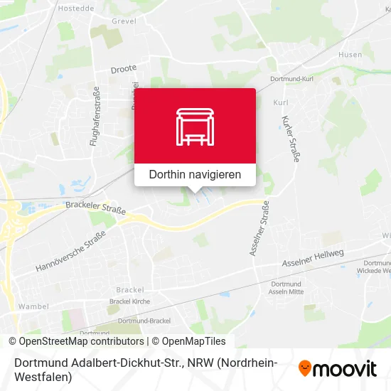 Dortmund Adalbert-Dickhut-Str. Karte