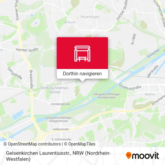 Gelsenkirchen Laurentiusstr. Karte