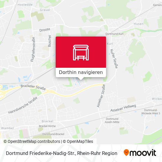 Dortmund Friederike-Nadig-Str. Karte
