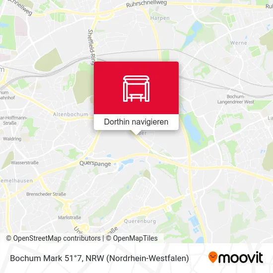 Bochum Mark 51°7 Karte