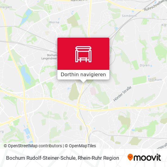 Bochum Rudolf-Steiner-Schule Karte