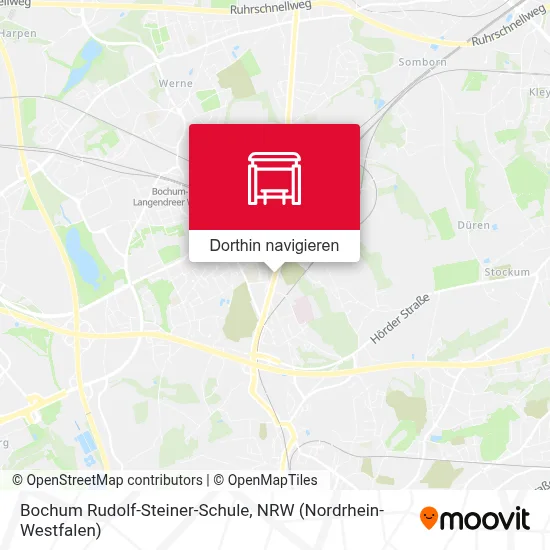 Bochum Rudolf-Steiner-Schule Karte
