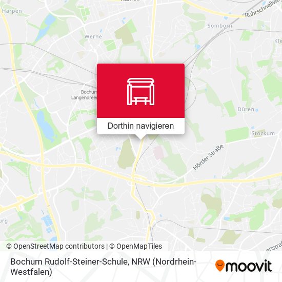 Bochum Rudolf-Steiner-Schule Karte