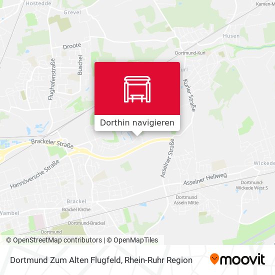Dortmund Zum Alten Flugfeld Karte