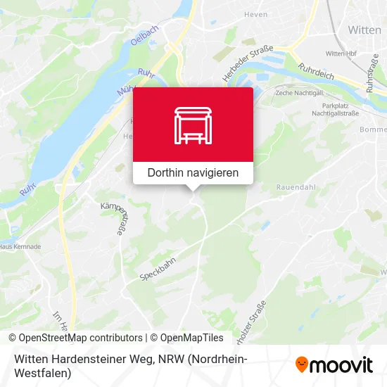 Witten Hardensteiner Weg Karte