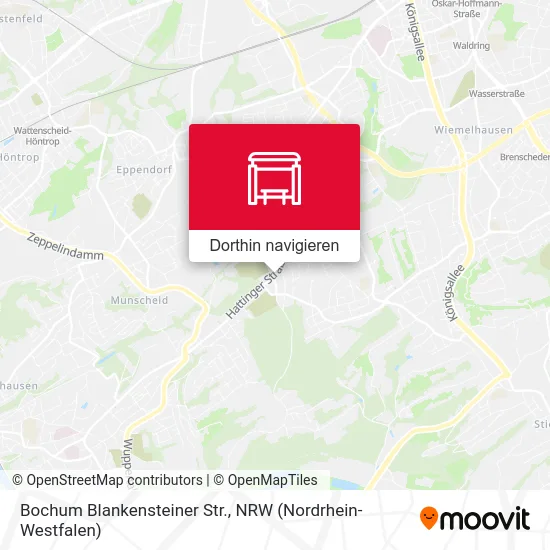 Bochum Blankensteiner Str. Karte