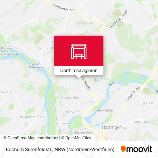 Bochum Surenfeldstr. Karte