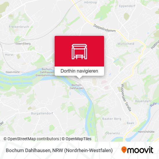 Bochum Dahlhausen Karte