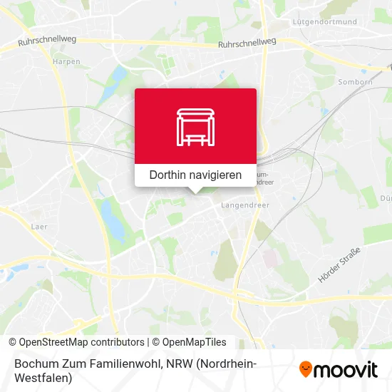 Bochum Zum Familienwohl Karte