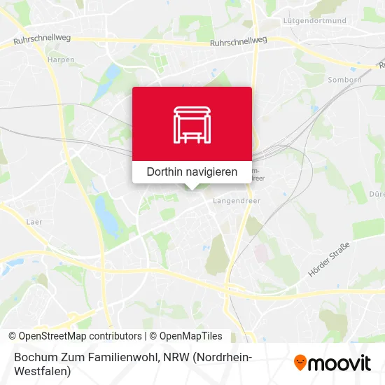 Bochum Zum Familienwohl Karte