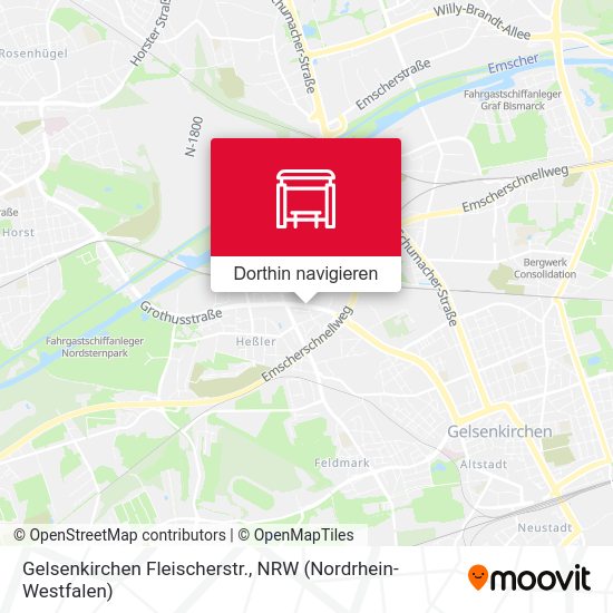 Gelsenkirchen Fleischerstr. Karte