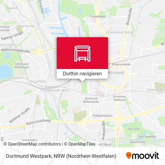 Dortmund Westpark Karte