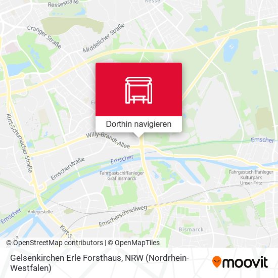 Gelsenkirchen Erle Forsthaus Karte