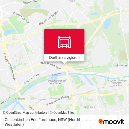 Gelsenkirchen Erle Forsthaus Karte