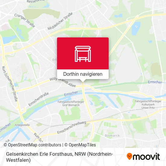 Gelsenkirchen Erle Forsthaus Karte