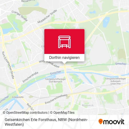 Gelsenkirchen Erle Forsthaus Karte