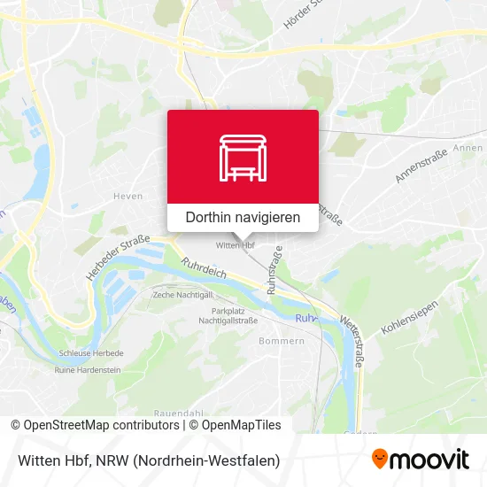Witten Hbf Karte