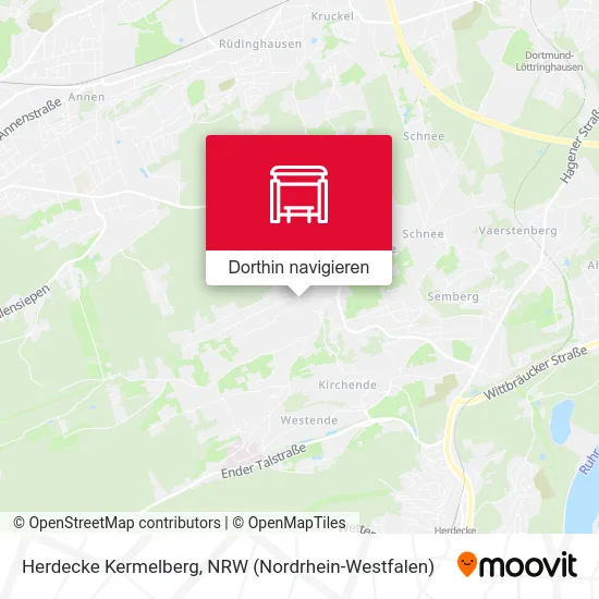 Herdecke Kermelberg Karte