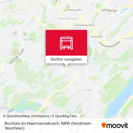 Bochum Im Haarmannsbusch Karte