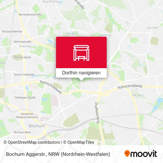 Bochum Aggerstr. Karte