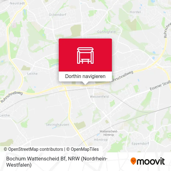 Bochum Wattenscheid Bf Karte