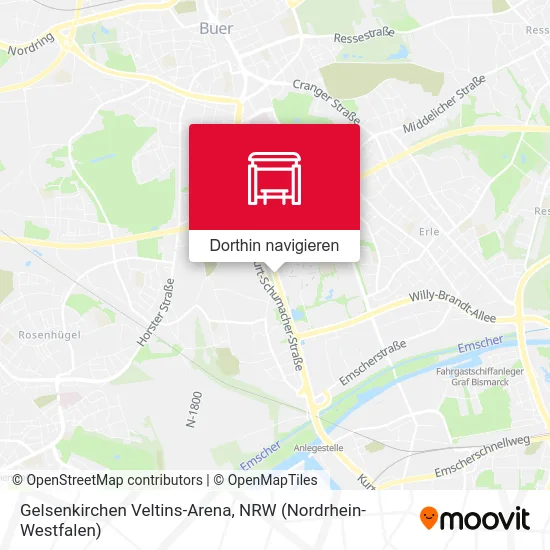 Gelsenkirchen Veltins-Arena Karte