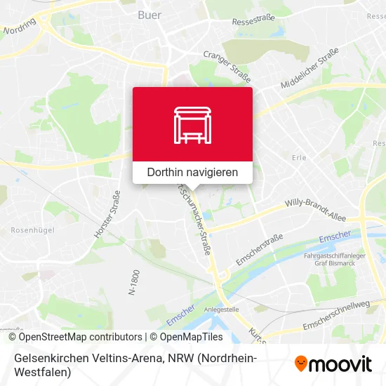 Gelsenkirchen Veltins-Arena Karte