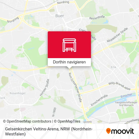 Gelsenkirchen Veltins-Arena Karte