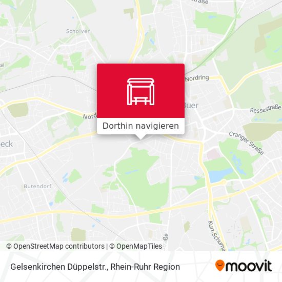 Gelsenkirchen Düppelstr. Karte