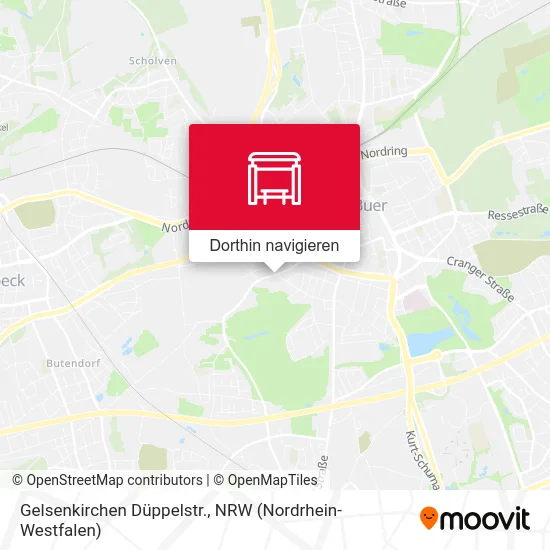 Gelsenkirchen Düppelstr. Karte