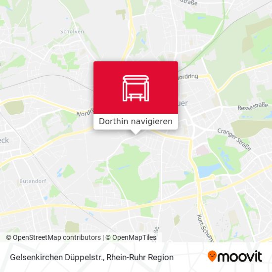 Gelsenkirchen Düppelstr. Karte