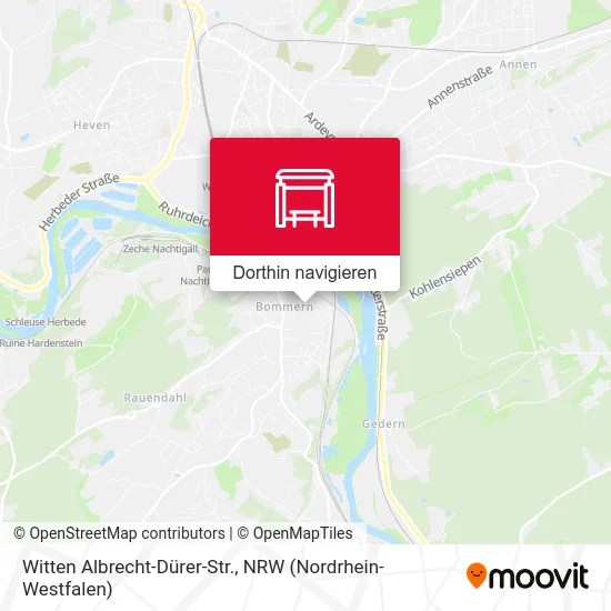 Witten Albrecht-Dürer-Str. Karte
