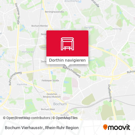 Bochum Vierhausstr. Karte