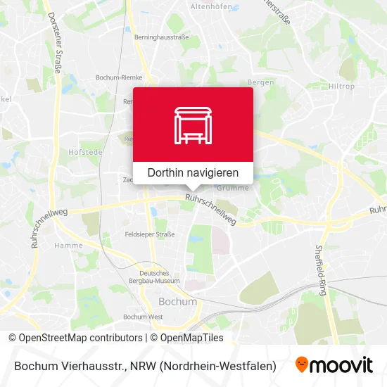 Bochum Vierhausstr. Karte