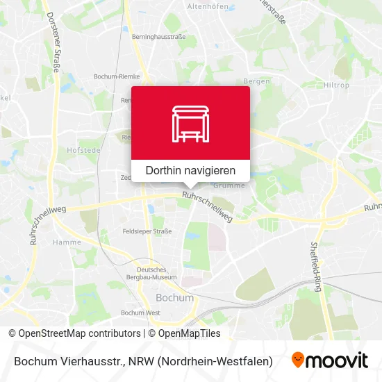 Bochum Vierhausstr. Karte