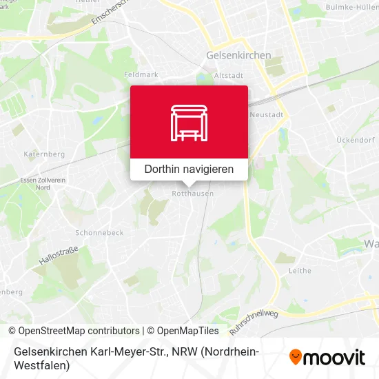 Gelsenkirchen Karl-Meyer-Str. Karte
