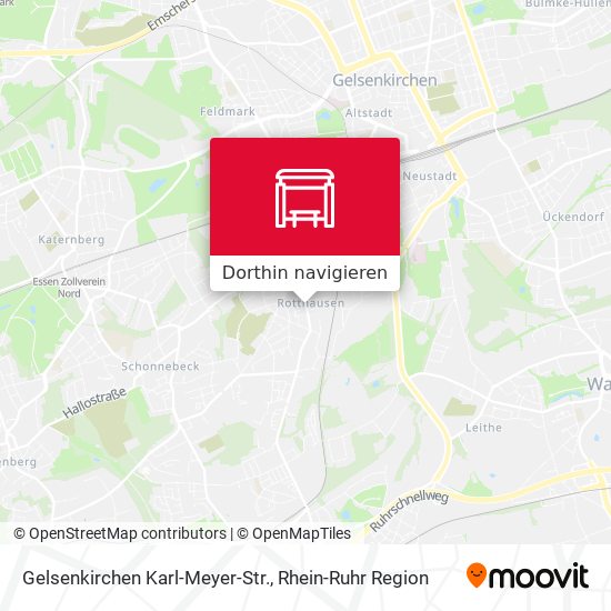 Gelsenkirchen Karl-Meyer-Str. Karte