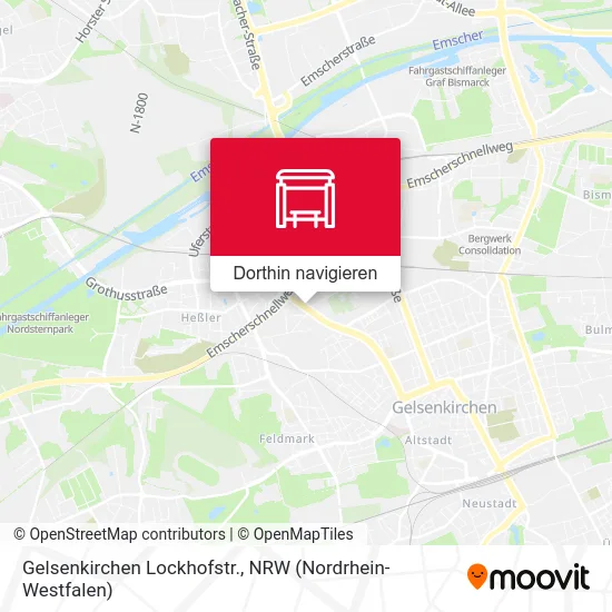 Gelsenkirchen Lockhofstr. Karte