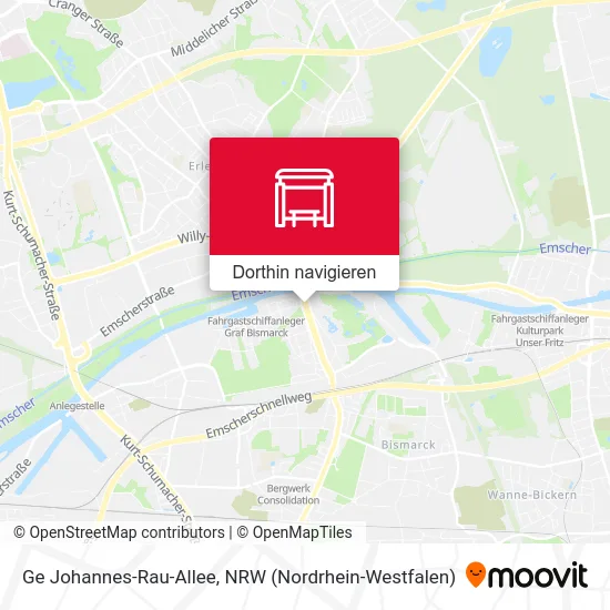 Ge Johannes-Rau-Allee Karte