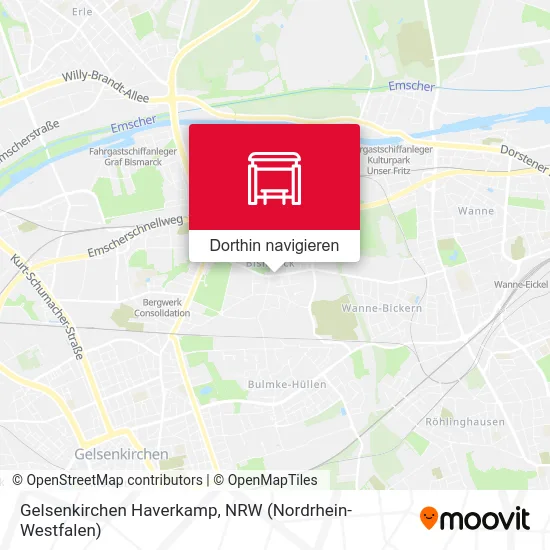 Gelsenkirchen Haverkamp Karte