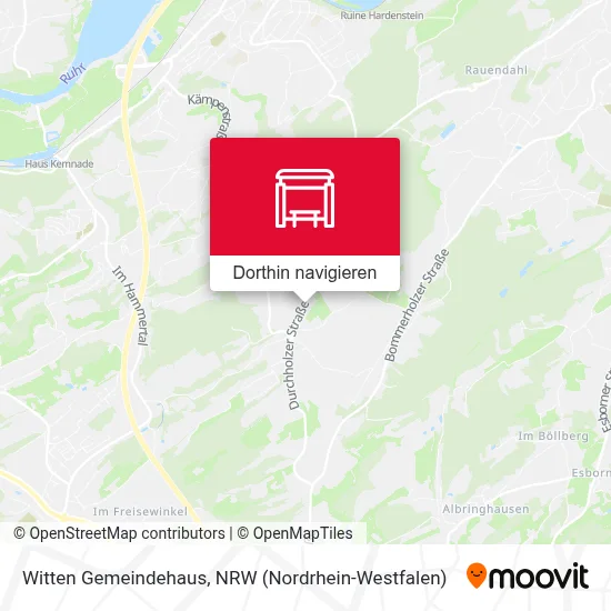 Witten Gemeindehaus Karte