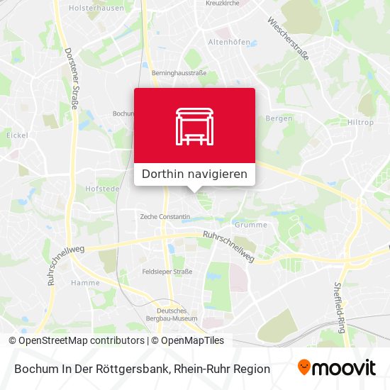 Bochum In Der Röttgersbank Karte